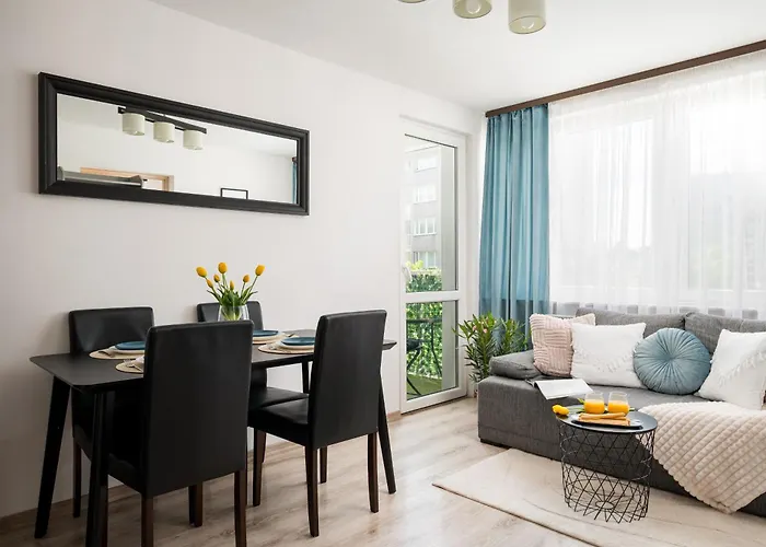 Riverside Retreat By Vistula 2br & Separate Living & Balcony In The Center *