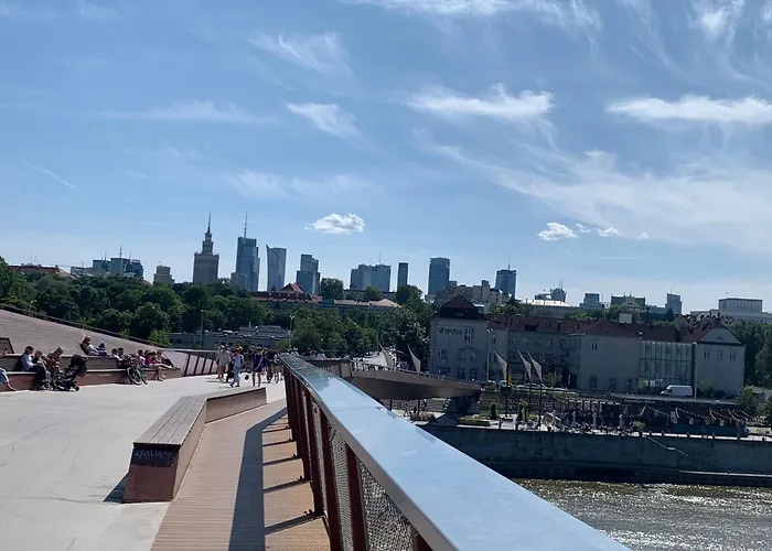 Riverside Retreat By Vistula 2br & Separate Living & Balcony In The Center *