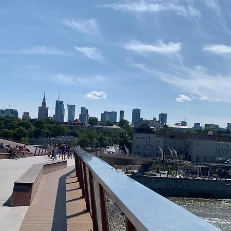 Riverside Retreat By Vistula 2br & Separate Living & Balcony In The Center *